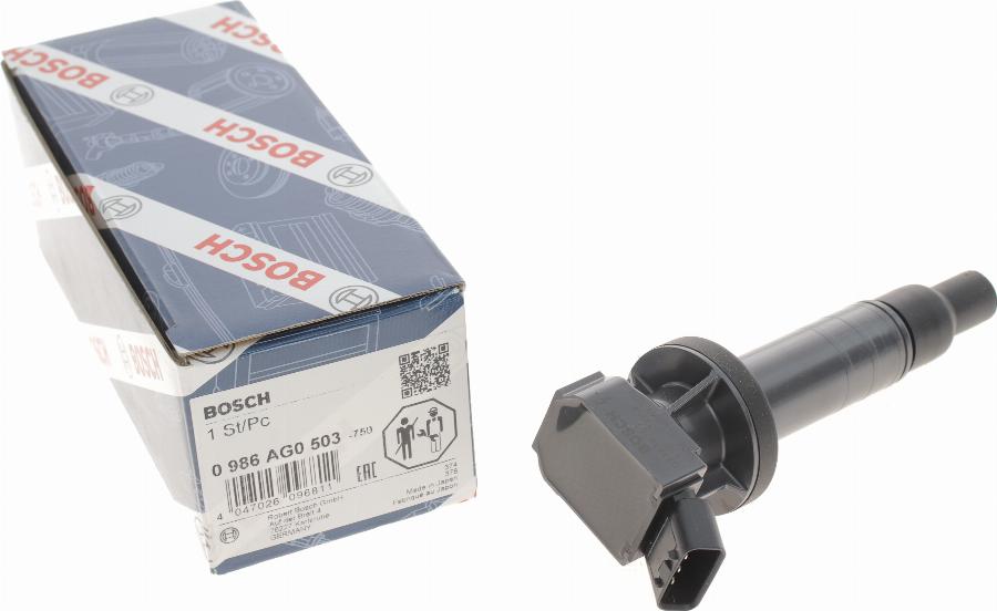 BOSCH 0 986 AG0 503 - Катушка зажигания unicars.by