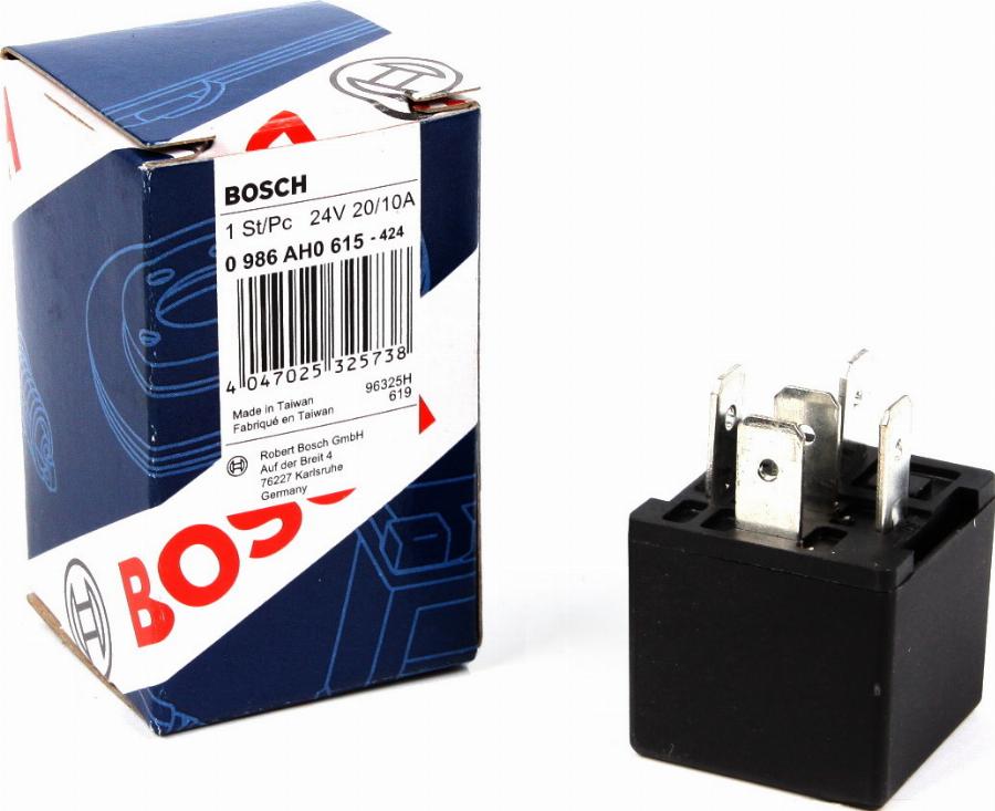 BOSCH 0 986 AH0 615 - Реле, ABS unicars.by