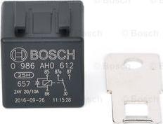 BOSCH 0 986 AH0 612 - Реле, рабочий ток unicars.by