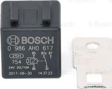 BOSCH 0 986 AH0 617 - Реле, рабочий ток unicars.by