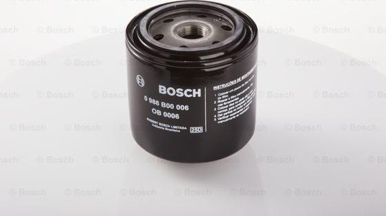 BOSCH 0 986 B00 006 - Масляный фильтр unicars.by