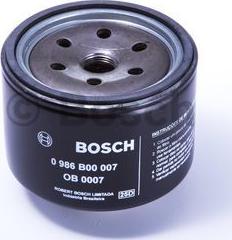 BOSCH 0 986 B00 007 - Масляный фильтр unicars.by