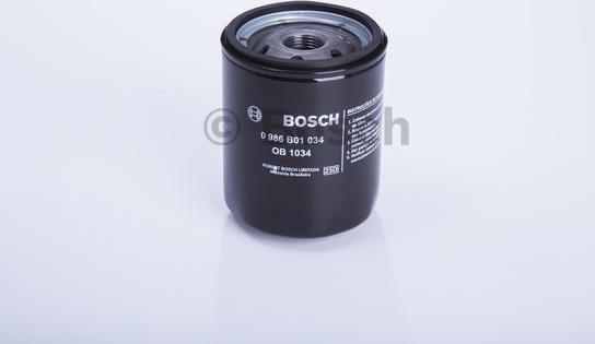 BOSCH 0 986 B01 034 - Масляный фильтр unicars.by