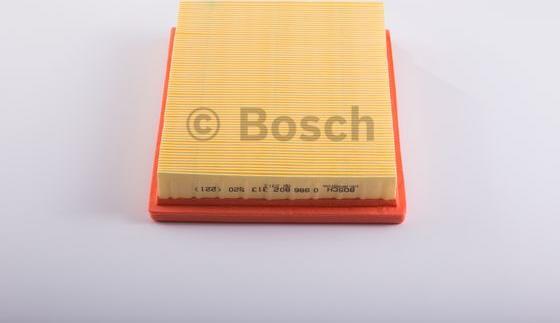 BOSCH 0 986 B02 313 - Воздушный фильтр, двигатель unicars.by