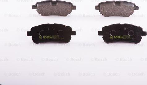 BOSCH 0 986 BB0 952 - Тормозные колодки, дисковые, комплект unicars.by