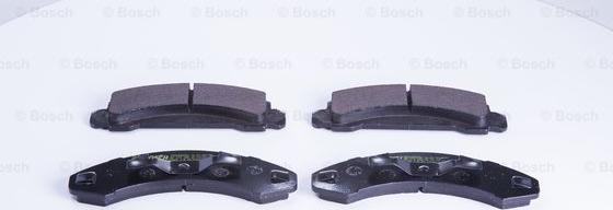 BOSCH 0 986 BB0 086 - Тормозные колодки, дисковые, комплект unicars.by