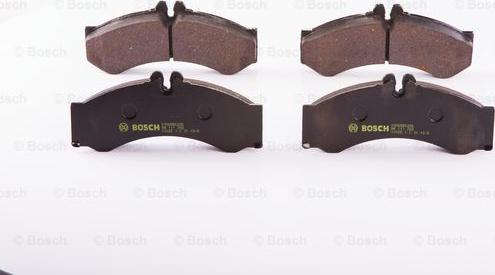 BOSCH 0 986 BB0 286 - Тормозные колодки, дисковые, комплект unicars.by