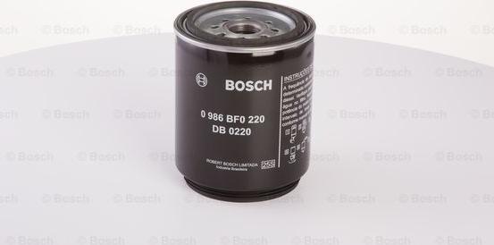 BOSCH 0 986 BF0 220 - Топливный фильтр unicars.by