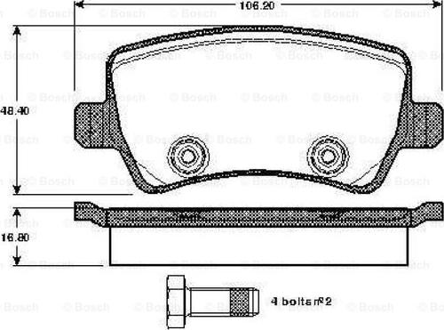 Finwhale V1106 - Тормозные колодки, дисковые, комплект unicars.by