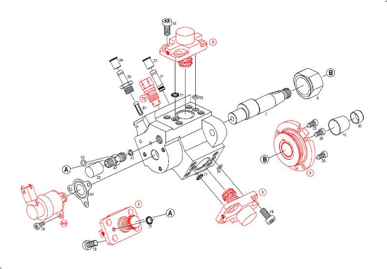 BOSCH 0 445 010 142 - Насос высокого давления unicars.by