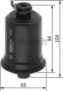 BOSCH 0 450 905 990 - Топливный фильтр unicars.by