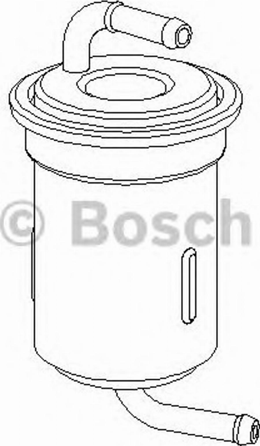 BOSCH 0986450510 - Топливный фильтр unicars.by