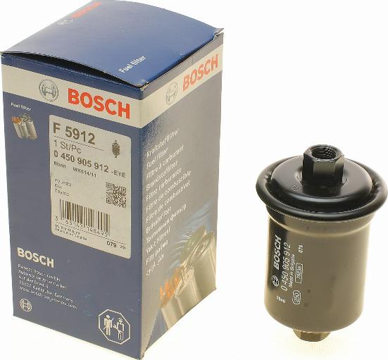 BOSCH 0 450 905 912 - Топливный фильтр unicars.by