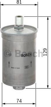 BOSCH 0 450 905 401 - Топливный фильтр unicars.by