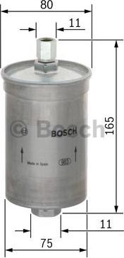 BOSCH 0 450 905 281 - Топливный фильтр unicars.by