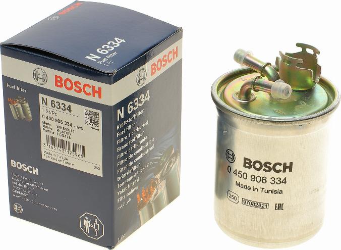 BOSCH 0 450 906 334 - Топливный фильтр unicars.by