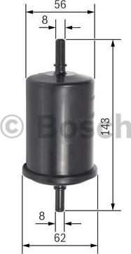 BOSCH 0 450 902 161 - Топливный фильтр unicars.by