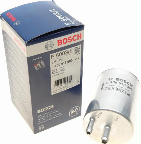 BOSCH 0 450 915 003 - Топливный фильтр unicars.by