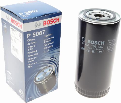 BOSCH 0 451 105 067 - Масляный фильтр unicars.by