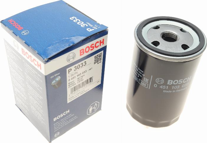 BOSCH 0 451 103 033 - Масляный фильтр unicars.by