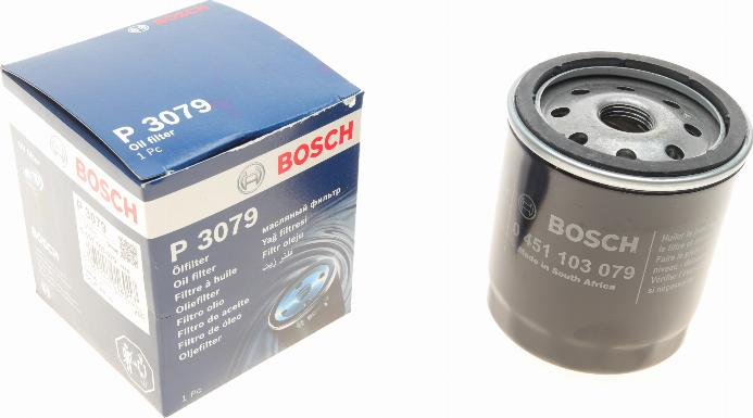 BOSCH 0 451 103 079 - Масляный фильтр unicars.by