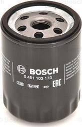 BOSCH 0 451 103 170 - Масляный фильтр unicars.by