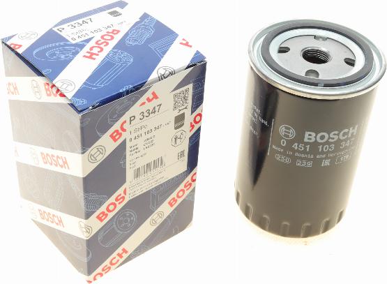 BOSCH 0 451 103 347 - Масляный фильтр unicars.by