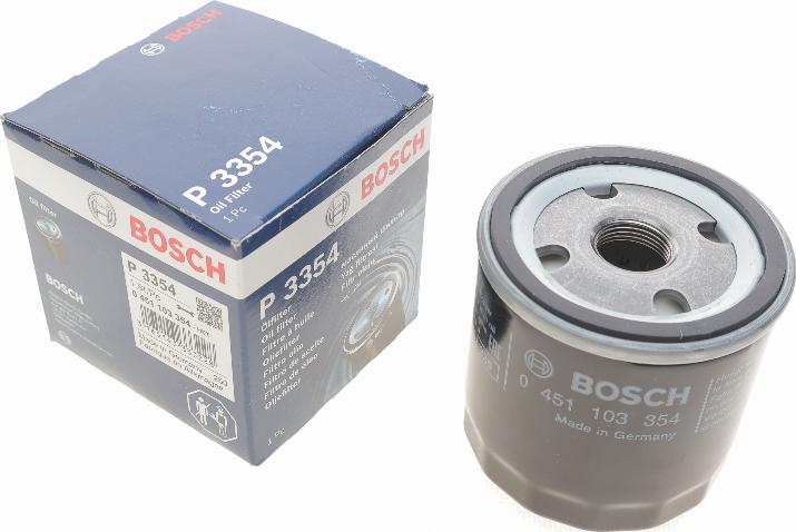 BOSCH 0 451 103 354 - Масляный фильтр unicars.by