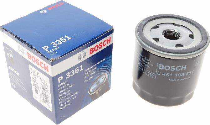 BOSCH 0 451 103 351 - Масляный фильтр unicars.by