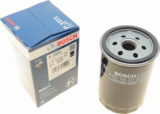 BOSCH 0 451 103 371 - Масляный фильтр unicars.by