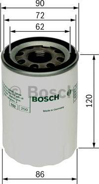 BOSCH 0 451 103 290 - Масляный фильтр unicars.by