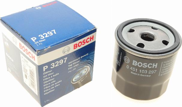 BOSCH 0 451 103 297 - Масляный фильтр unicars.by