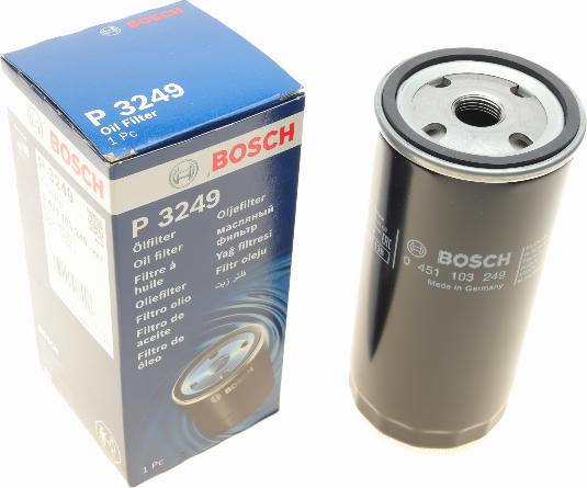 BOSCH 0 451 103 249 - Масляный фильтр unicars.by