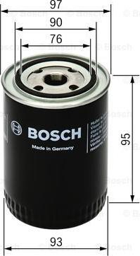 BOSCH 0 451 103 252 - Масляный фильтр unicars.by