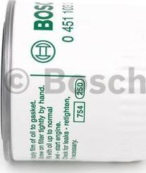 BOSCH 0 451 103 260 - Масляный фильтр unicars.by