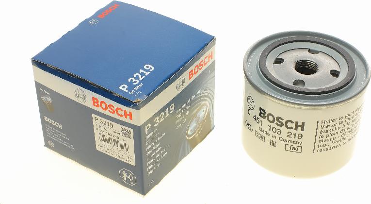 BOSCH 0 451 103 219 - Масляный фильтр unicars.by