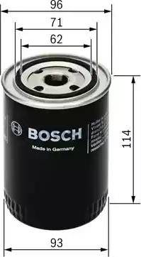 BOSCH 0 451 103 217 - Масляный фильтр unicars.by