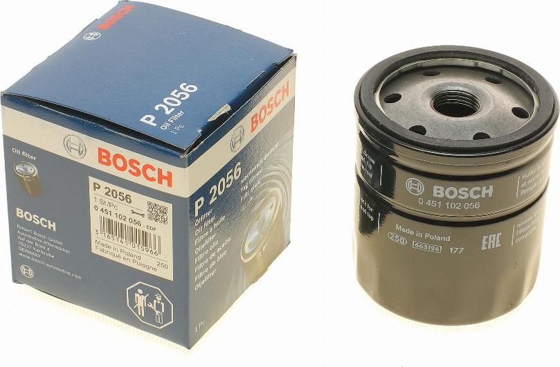 BOSCH 0 451 102 056 - Масляный фильтр unicars.by