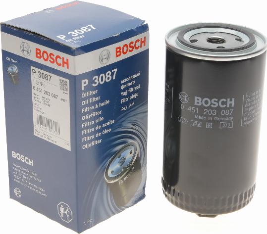 BOSCH 0 451 203 087 - Масляный фильтр unicars.by