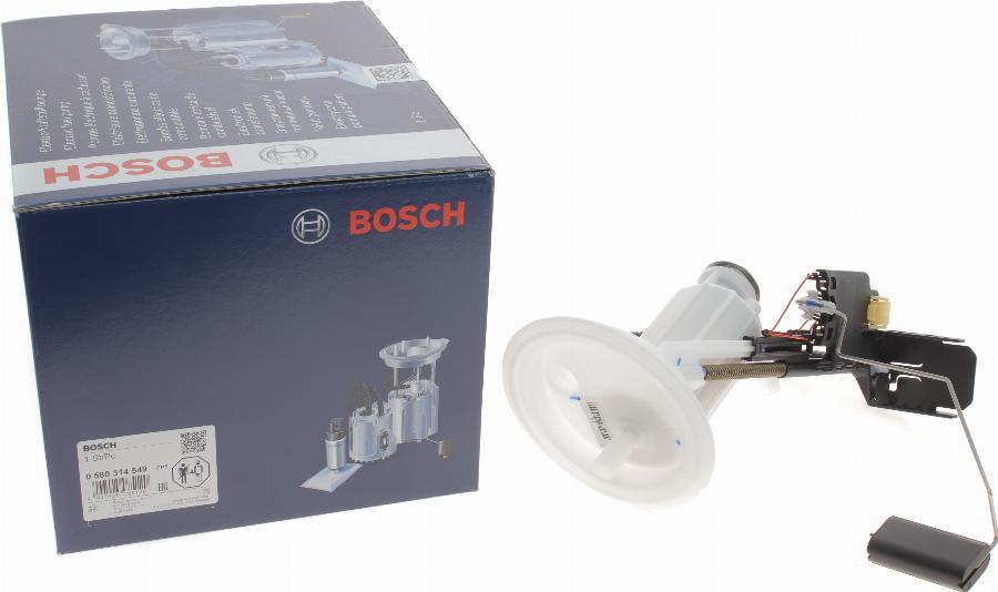 BOSCH 0 580 314 549 - Датчик, уровень топлива unicars.by