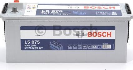 BOSCH 0 092 L50 750 - Стартерная аккумуляторная батарея, АКБ unicars.by