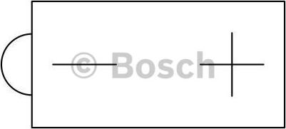 BOSCH 0 092 M4F 340 - Стартерная аккумуляторная батарея, АКБ unicars.by