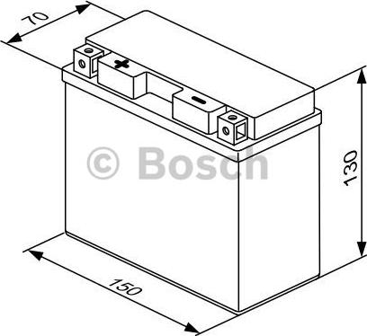 BOSCH 0 092 M60 190 - Стартерная аккумуляторная батарея, АКБ unicars.by