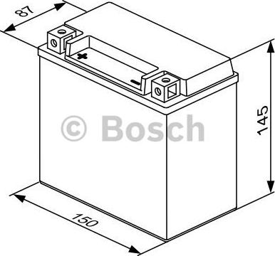 BOSCH 0 092 M60 180 - Стартерная аккумуляторная батарея, АКБ unicars.by