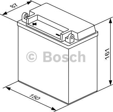 BOSCH 0 092 M60 210 - Стартерная аккумуляторная батарея, АКБ unicars.by