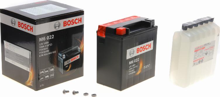 BOSCH 0 092 M60 220 - Стартерная аккумуляторная батарея, АКБ unicars.by