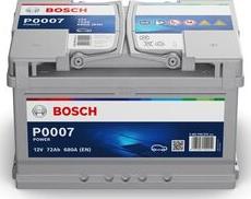 BOSCH 0 092 P00 070 - Стартерная аккумуляторная батарея, АКБ unicars.by