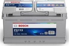 BOSCH 0 092 P01 130 - Стартерная аккумуляторная батарея, АКБ unicars.by