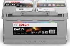 BOSCH 0 092 PA0 130 - Стартерная аккумуляторная батарея, АКБ unicars.by