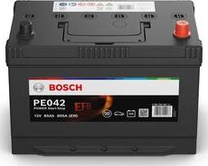 BOSCH 0 092 PE0 420 - Стартерная аккумуляторная батарея, АКБ unicars.by